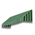 6.38 ft. Wide Window/Entry Awning Forest/White M457