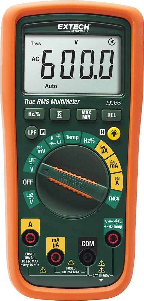 True RMS Professional MultiMeter with NCV and Temperature Measurements G827