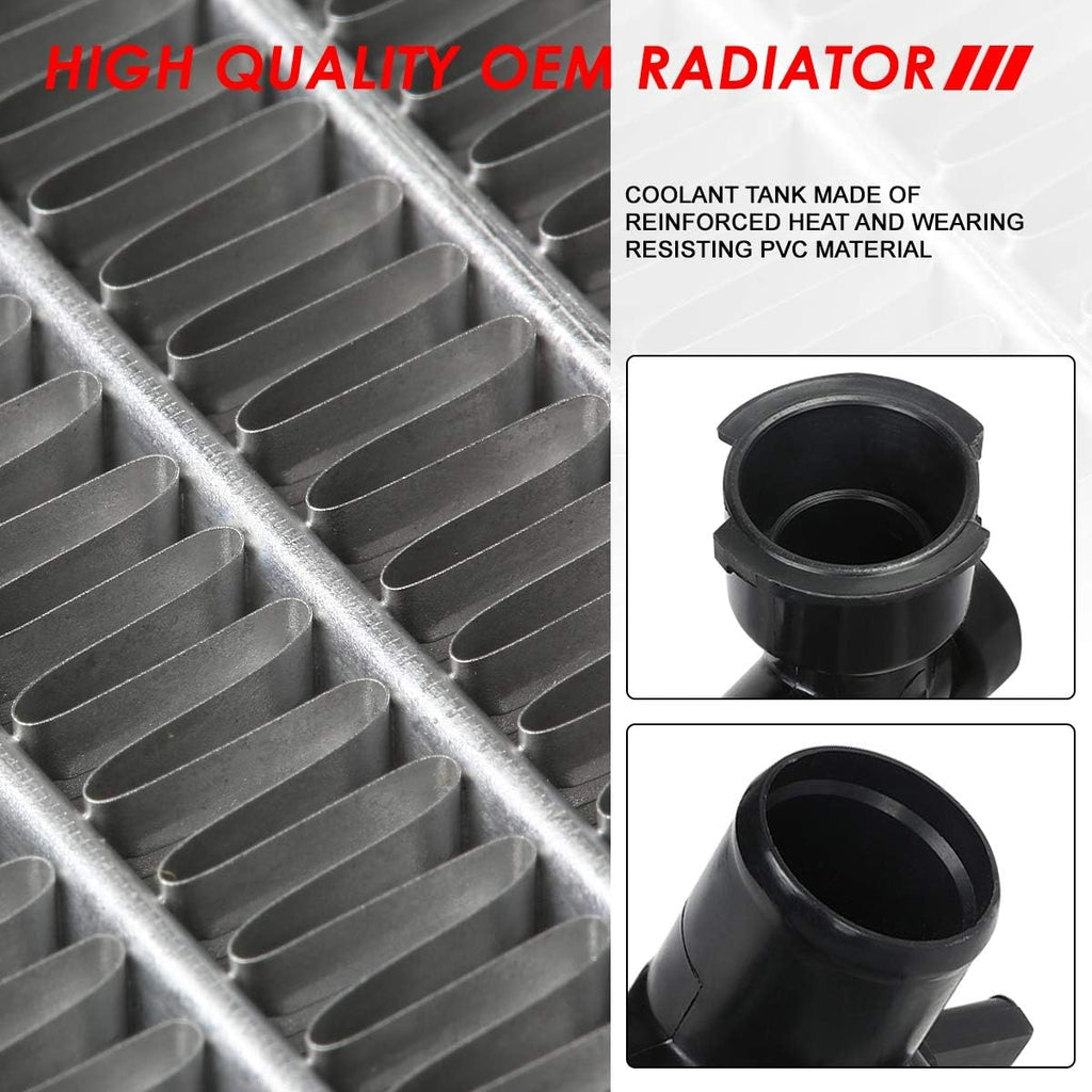 Aluminum Core Cooling Radiator for Jeep Grand Cherokee Commander N56247