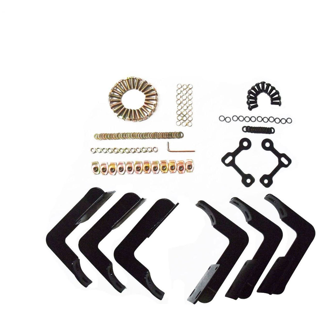 Oval Nerf Step Bars Cab Length B890529