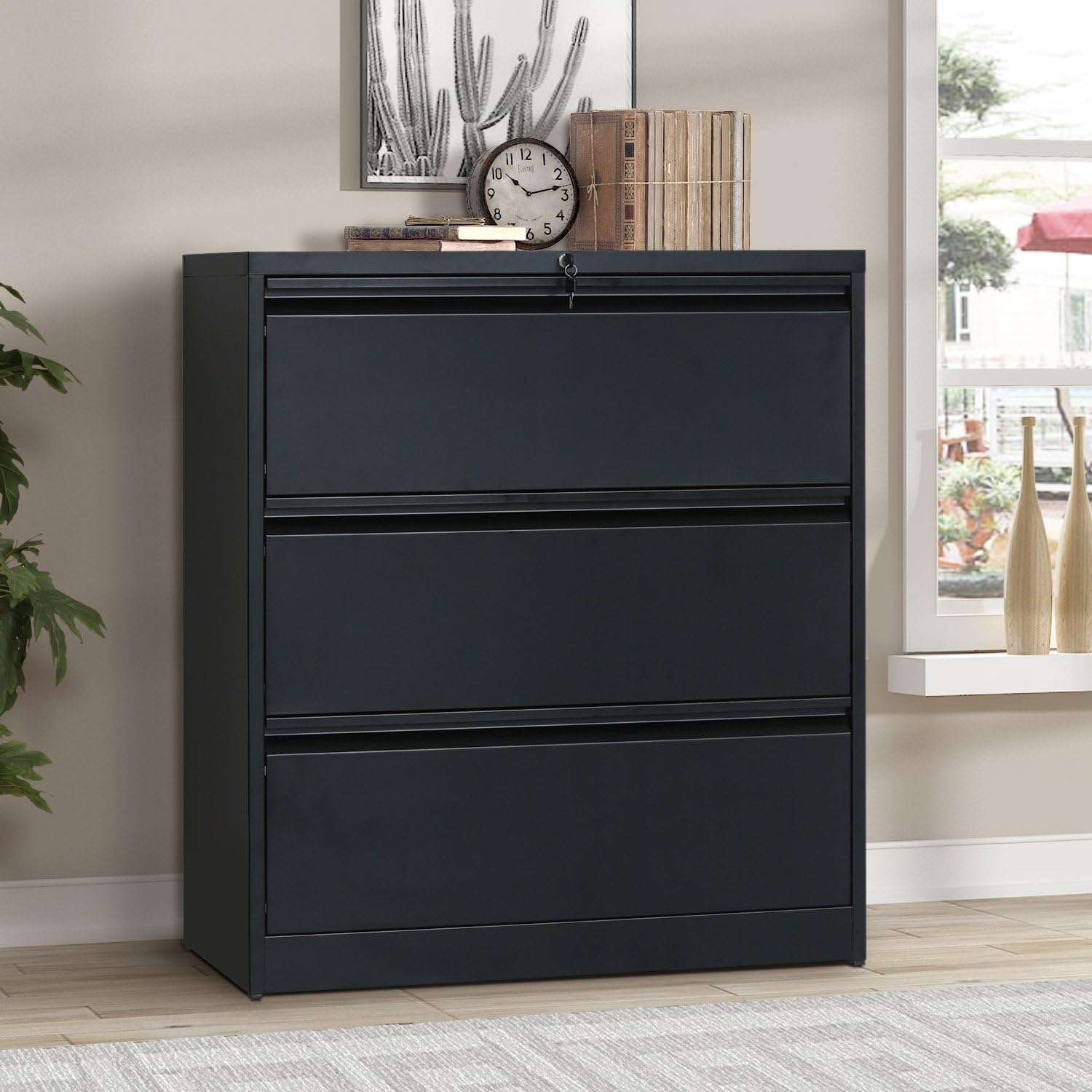 3 Drawer Metal Lateral File Cabinet A7348