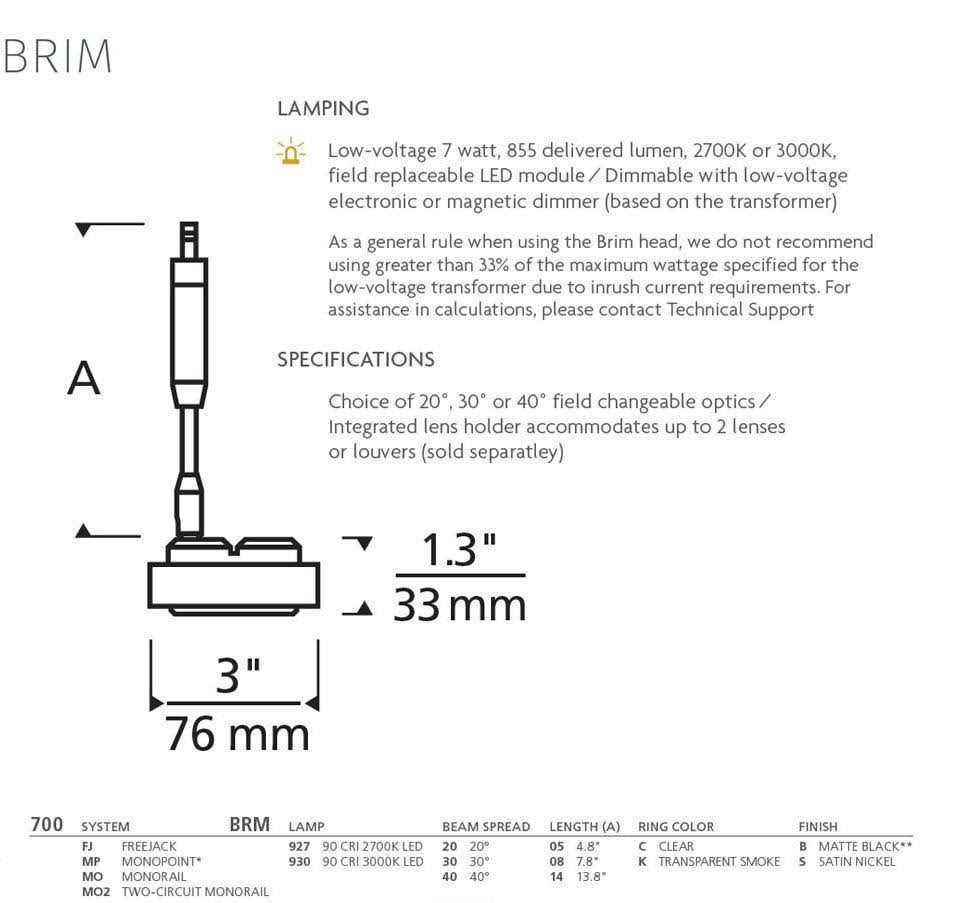 Brim Head C9575
