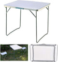 80cm Square Folding Table with Carrying Handle F5837