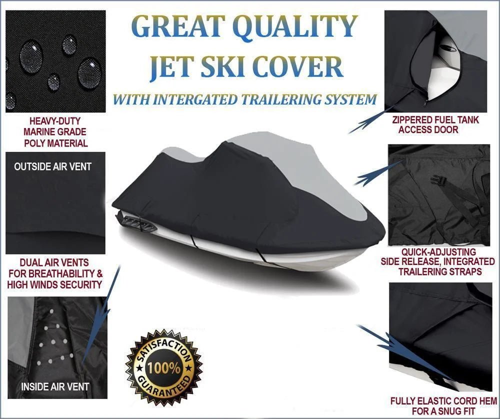 JET SKI PWC COVER FOR 2-3 SEATER UP TO 119" IN LENGTH Z93979