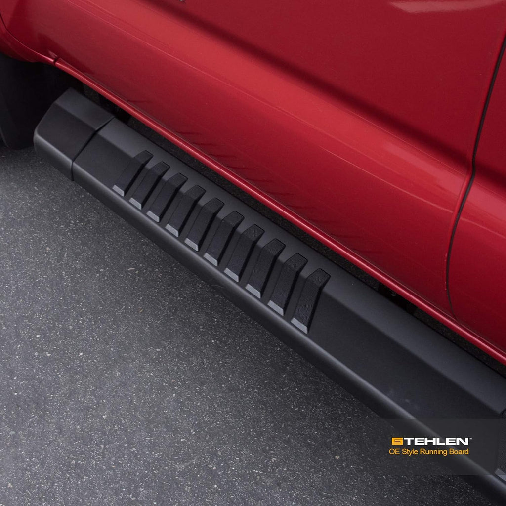 Matte Black Aluminum Running Boards Z175