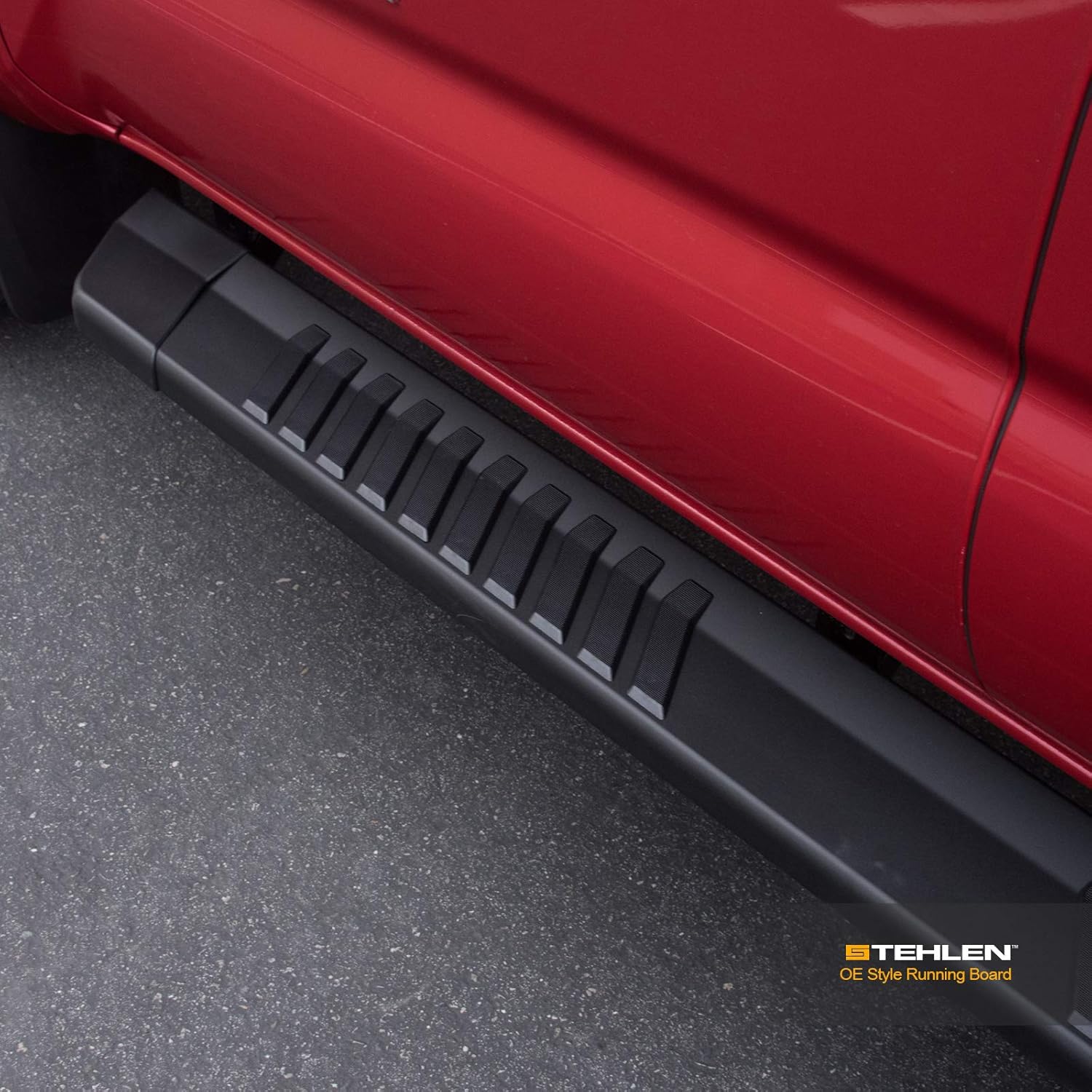Matte Black Aluminum Running Boards Z175
