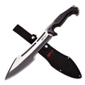 9.75" Stainless Steel Bowie Machete with Nylon Sheath X3898