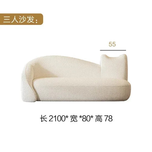 White Modern Sofa X8898