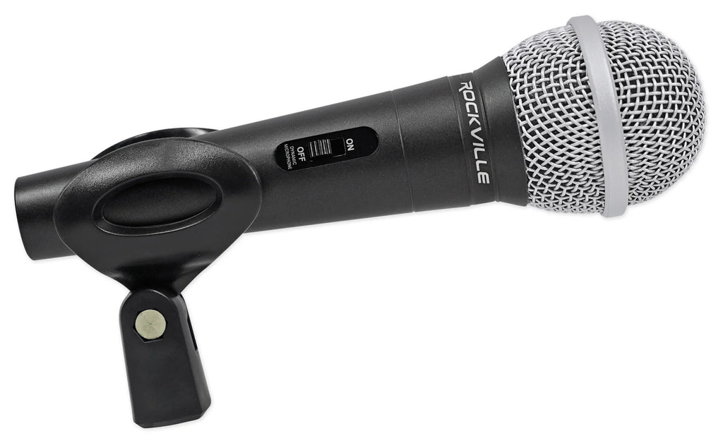 15" 1400w Powered PA Speaker with Tripod Stand and Mic L56393