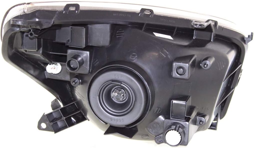 Black Passenger Side Headlight Assembly E766763