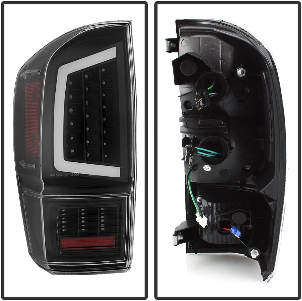 Black Full LED Tail Lights Brake Lamps E3982