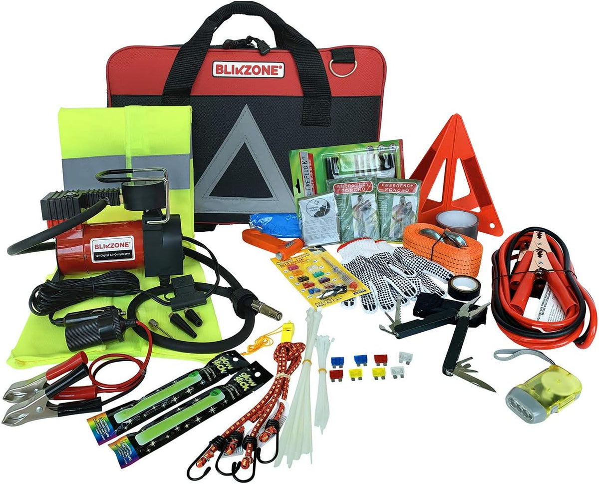 Camo 81 Pc Auto Emergency Car Kit D968
