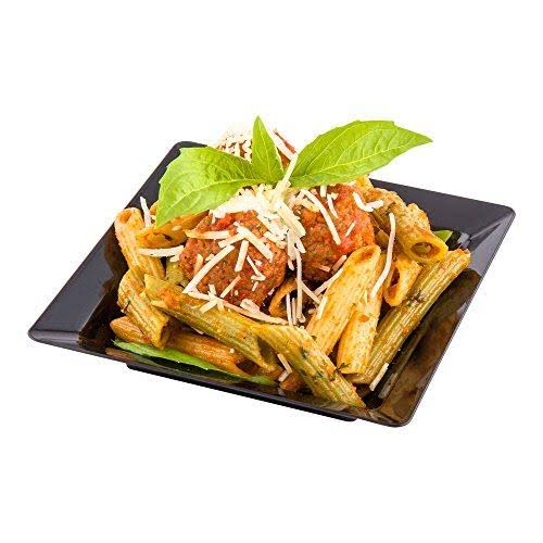 Square Plastic Plate Seagreen 4.25 Inches 100 Count Box R474281