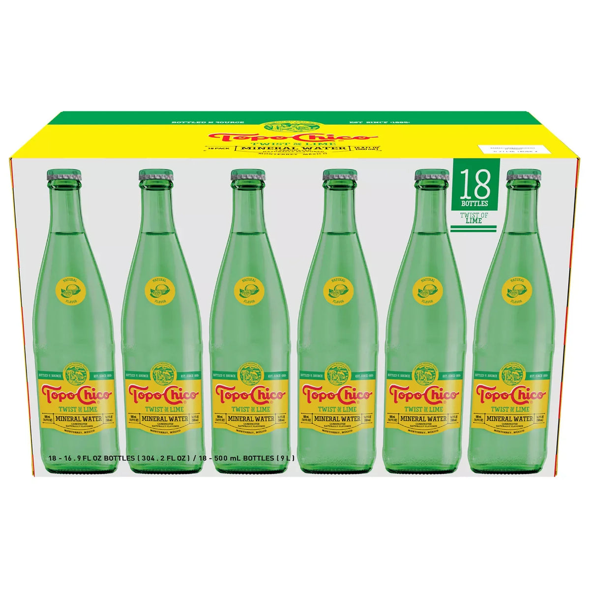 Sparkling Mineral Water 16.9 fl. oz., 18 Ct M44613