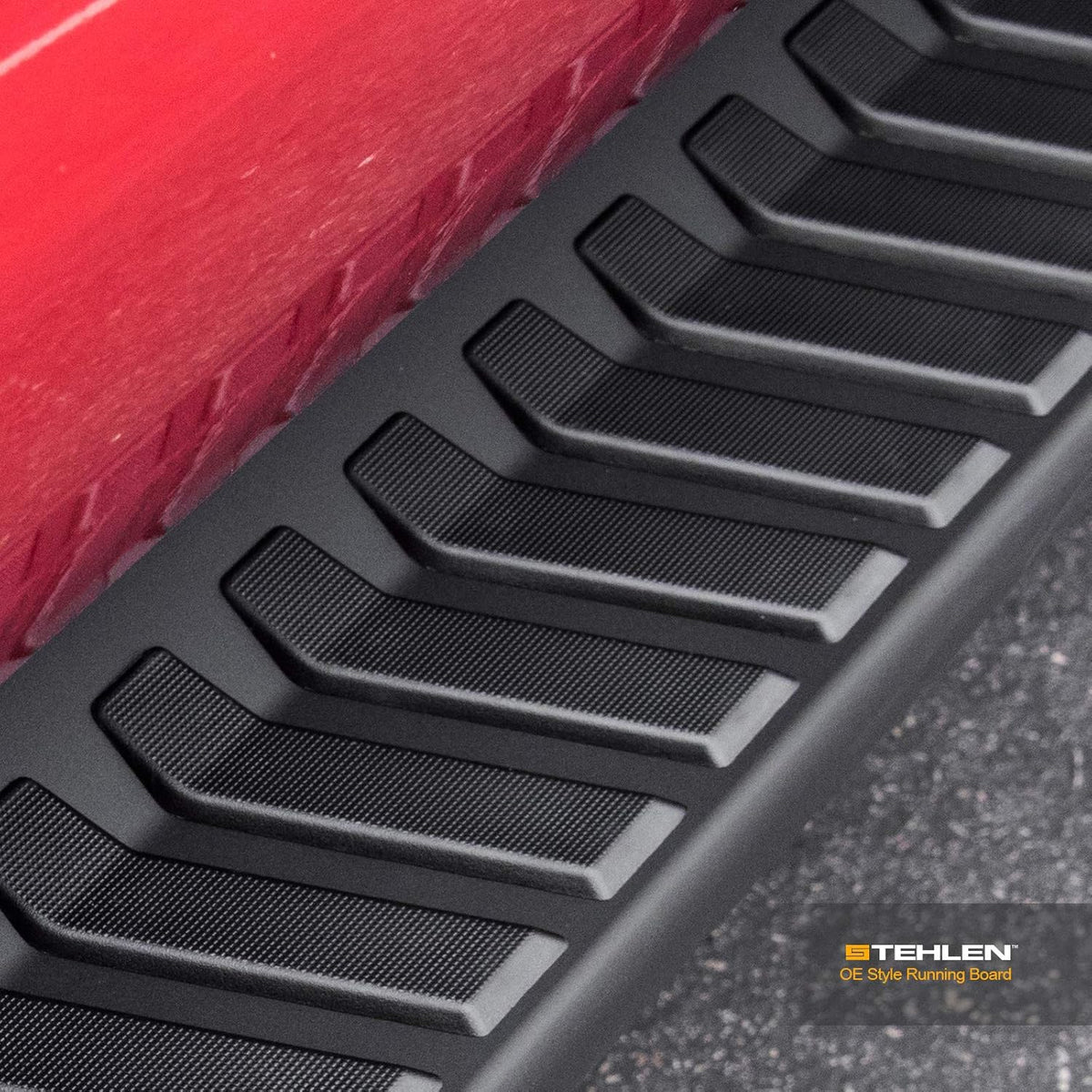 Matte Black Aluminum Running Boards Z175