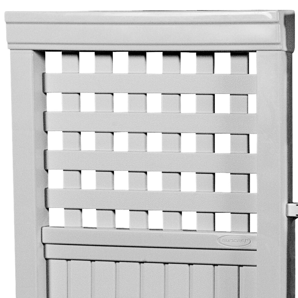 White 4-Piece Outdoor Screen Enclosure Set R13363