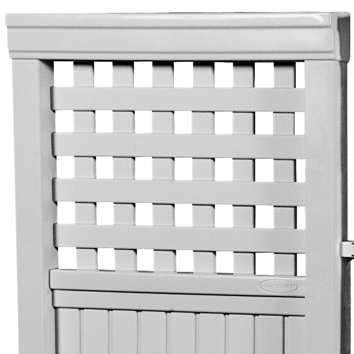 White 4-Piece Outdoor Screen Enclosure Set R13363
