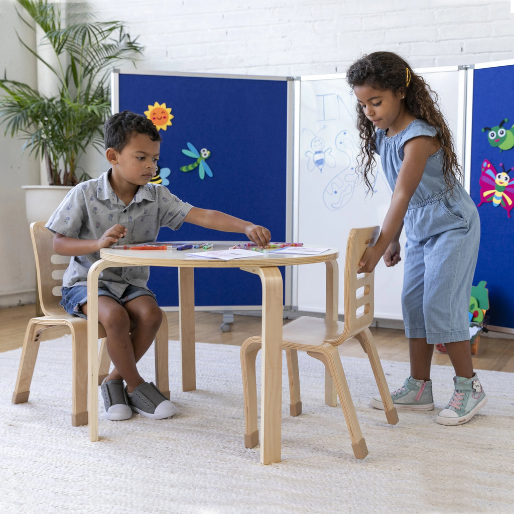 Bentwood Chair, 12in Seat Height, Natural, 2-Pack G479178