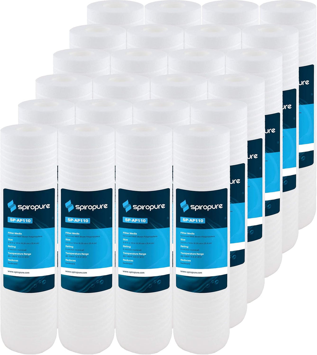 10x2.5 Grooved Polypropylene 5 Micron Sediment Filter (24 Pack) V534008