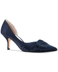 Navy Evening Pumps X51042