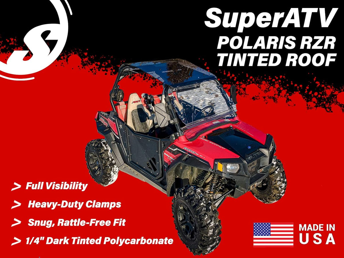 Dark Tinted 1/4" Polycarbonate UTV Roof C142756