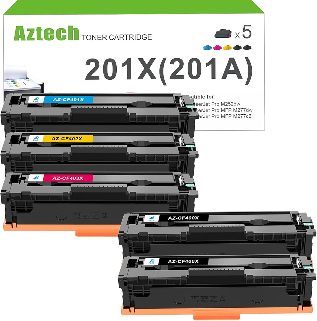 5-Pack Toner Cartridge Set J384602