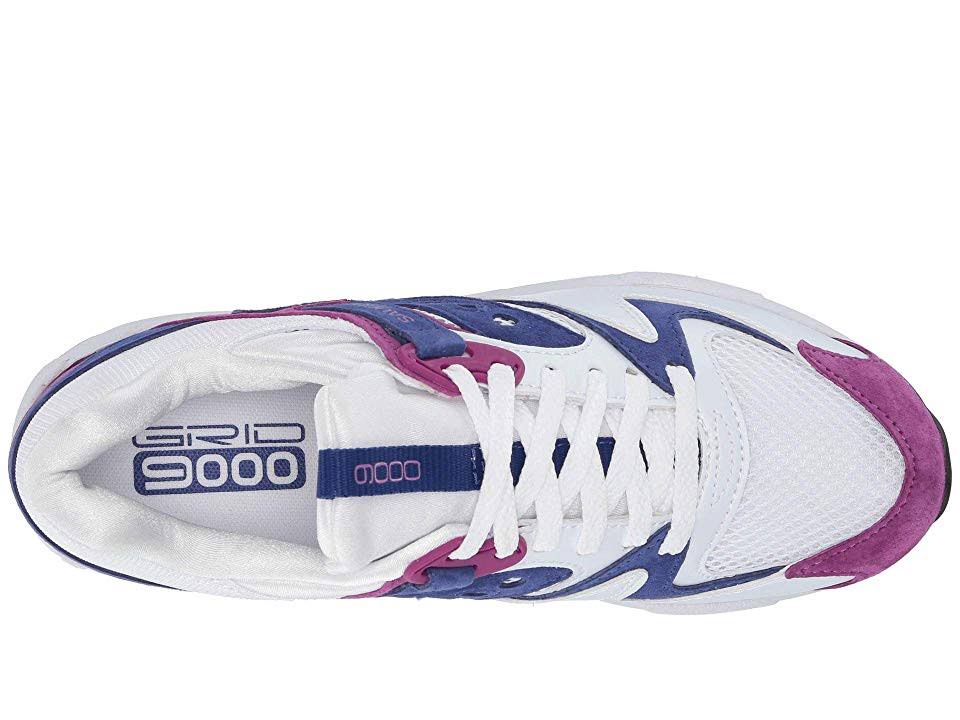 White & Purple Saucony Running Shoes B57992