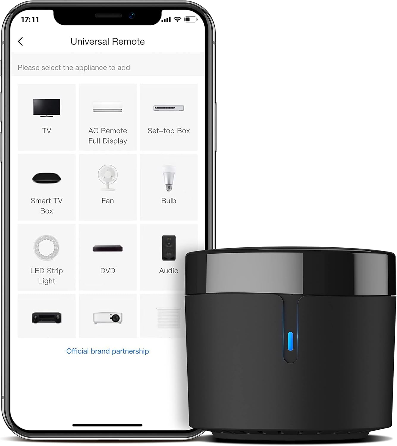 Smart Remote Hub with WiFi IR Blaster B911