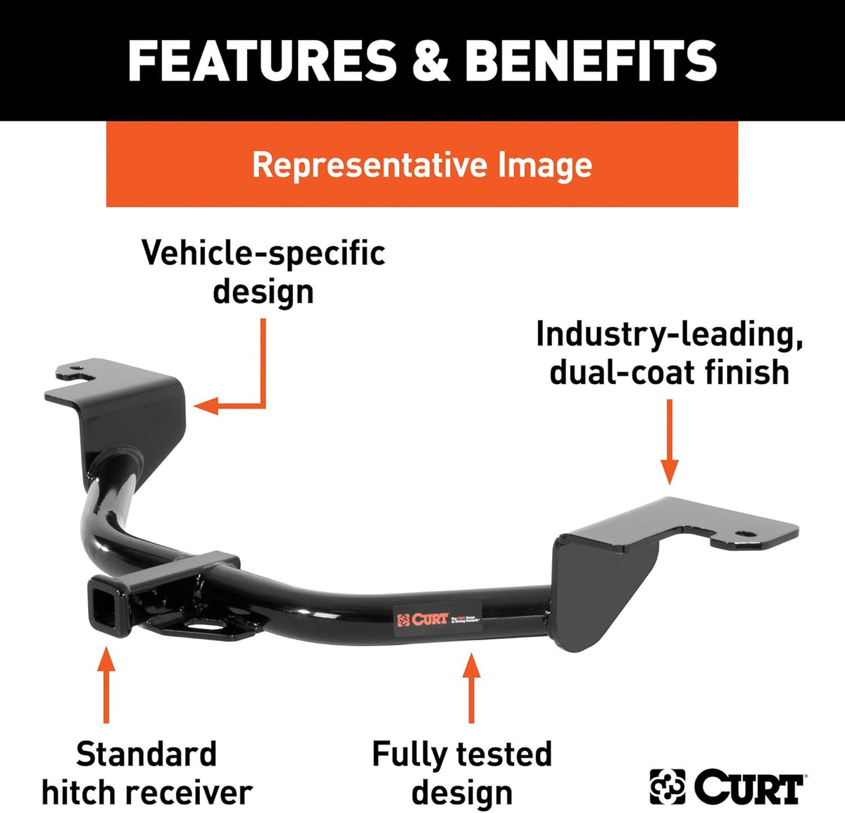 Class 1 Trailer Hitch with 1-1/4-Inch Receiver L3020