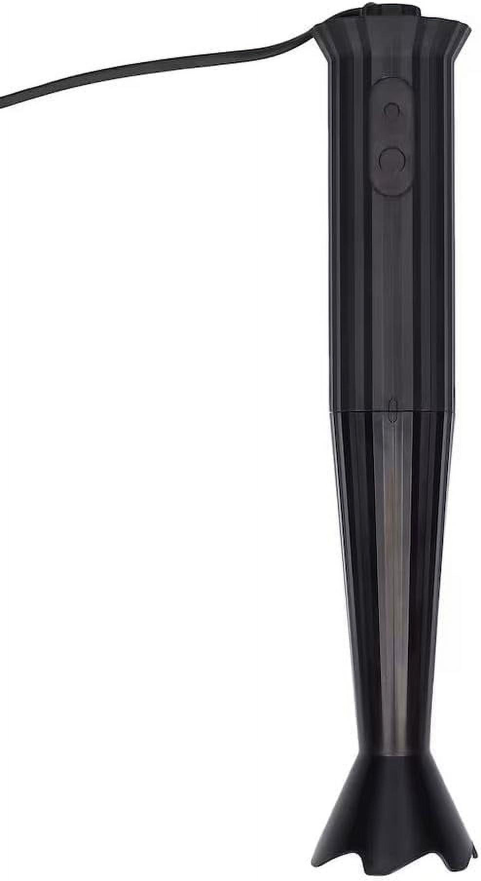 Black Hand Blender with Measuring Jug, Whisk and Chopper C225664