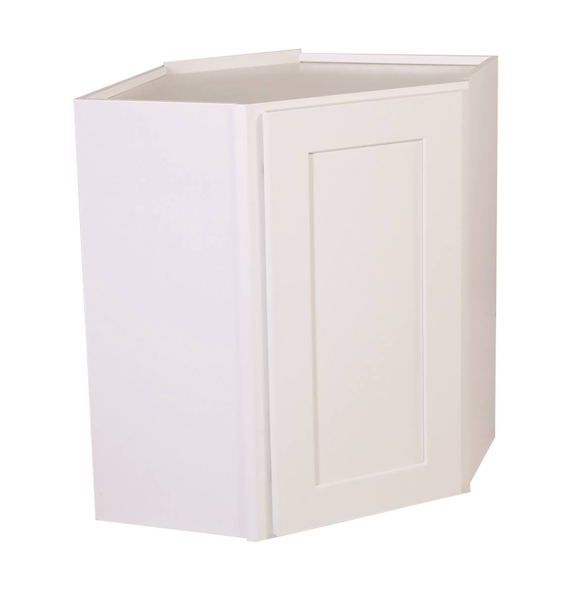 White Shaker Corner Wall Cabinet D29505