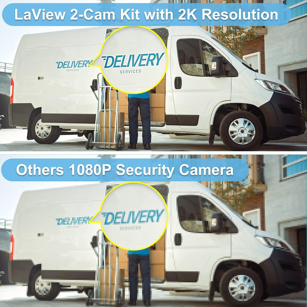 2K Security Camera Wireless Outdoor with Night Vision A3358