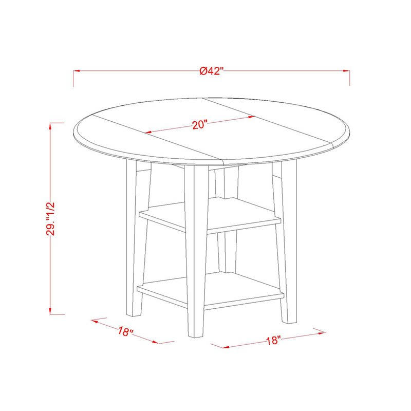 3-Piece Dining Set with X-Back Chairs in Black L338058
