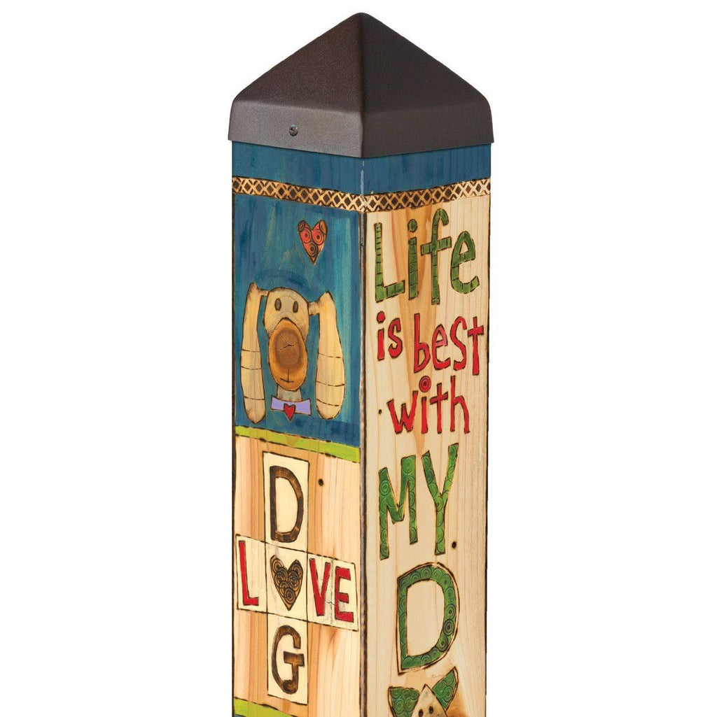 Lessons from My Dog Art Pole N1742