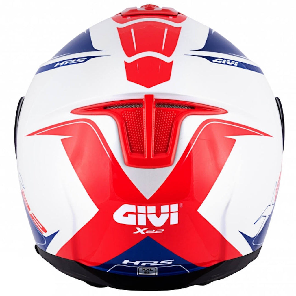 White-Red-Blue Helmet Size L F9207