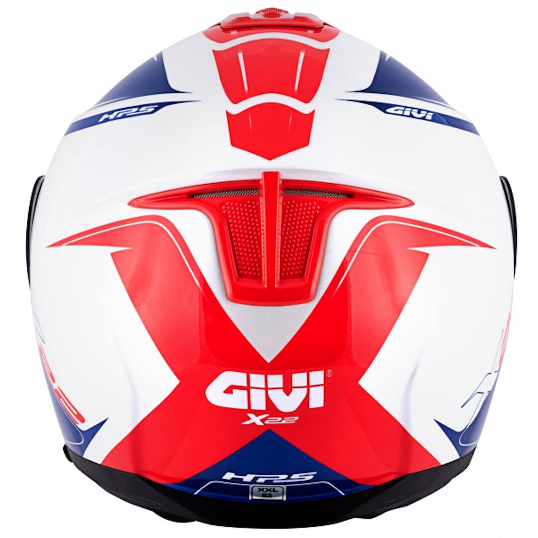 White-Red-Blue Helmet Size L F9207