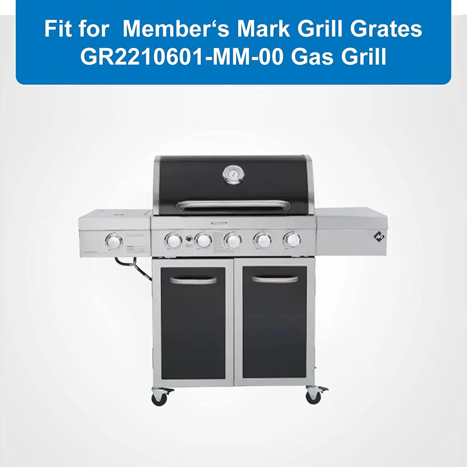 3 Pack Cast Iron Gas Grill Cooking Grate Q1574