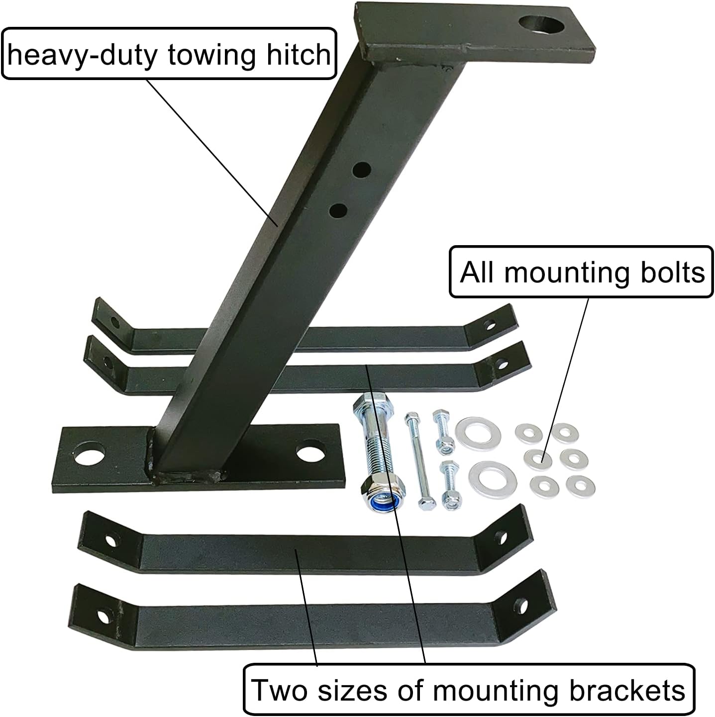 Lawn Mower Trailer Hitch Raise 11 inches Pack of 2 J9926