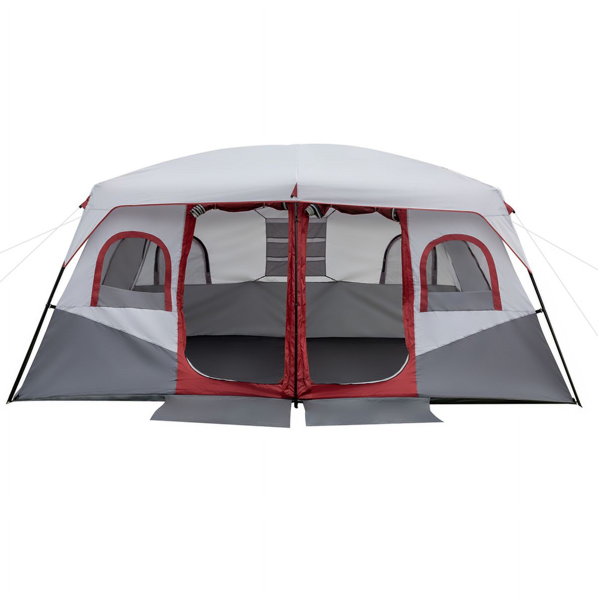 10 Person 2 Room Family Cabin Tent with Storage Pockets X66160