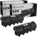 Black Extra High Yield Toner Cartridge 2-Pack F81627