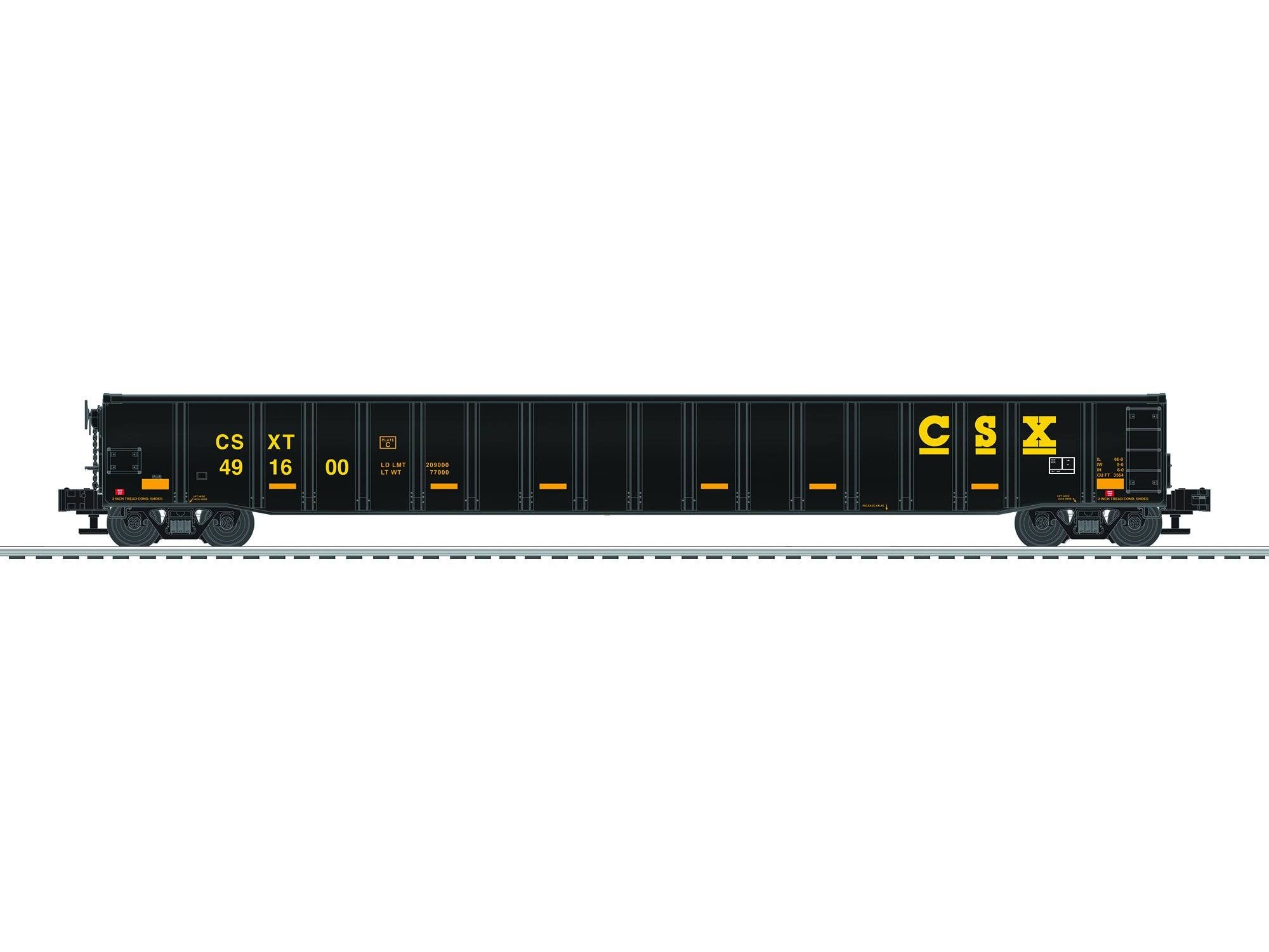 CSX 65& Mill Gondola B4714