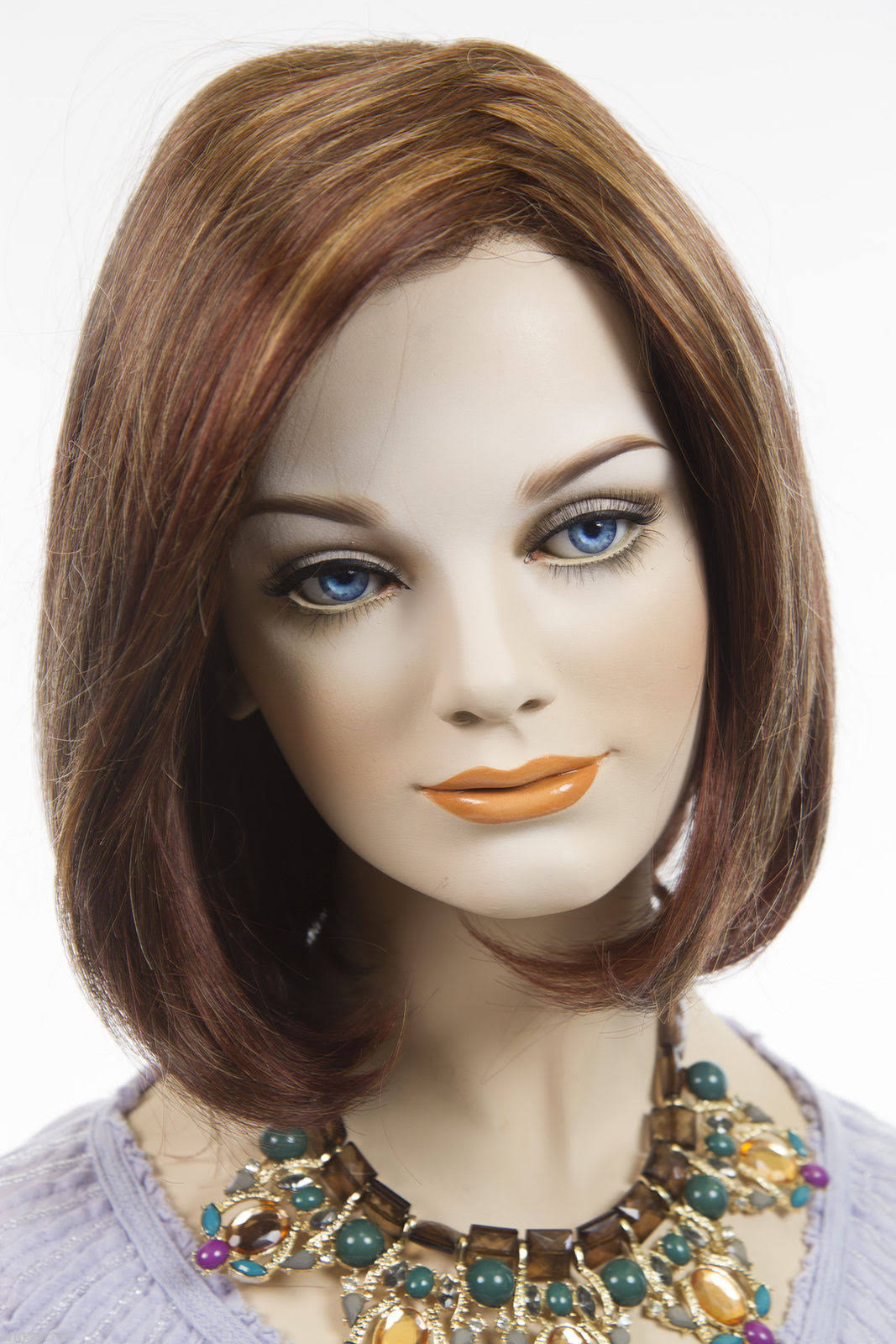 Medium Lace Front Straight Wigs W370075
