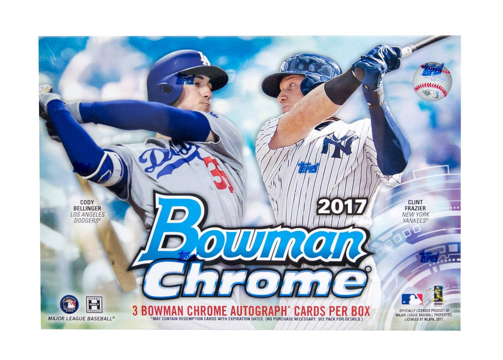 2017 Bowman Chrome Baseball HTA Choice Box X174644