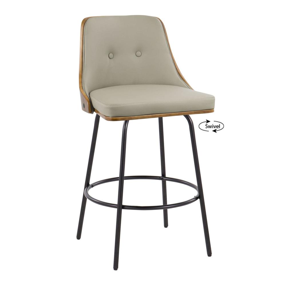Set of 2 Fixed Height Counter Stool Z279847