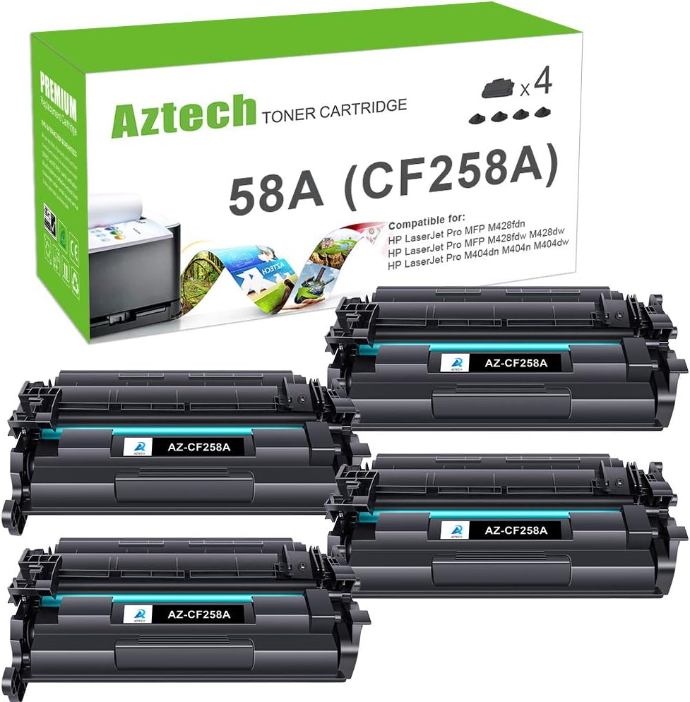 Black 4-Pack Toner Cartridge for HP Printer U667