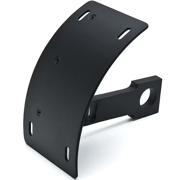 Black Vertical Axle Mount Motorcycle Plate Holder M273361