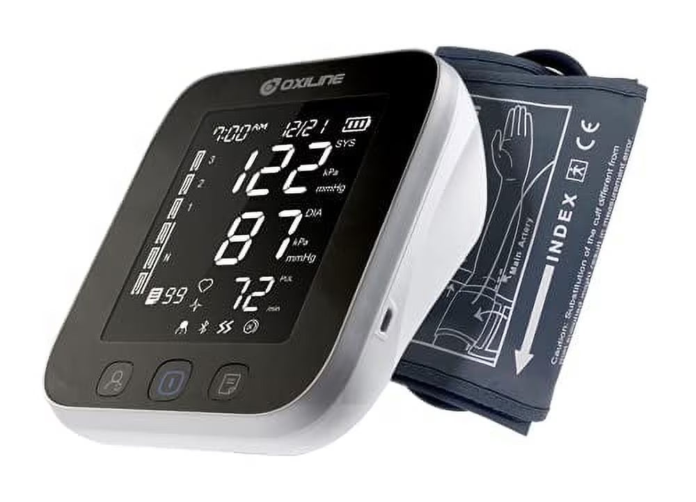 Automatic Upper Arm Blood Pressure Cuff Kit with Carrying Case E75150