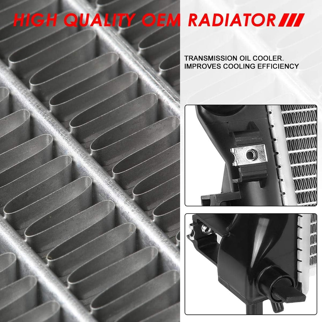 Aluminum Core Cooling Radiator for Jeep Grand Cherokee Commander N56247