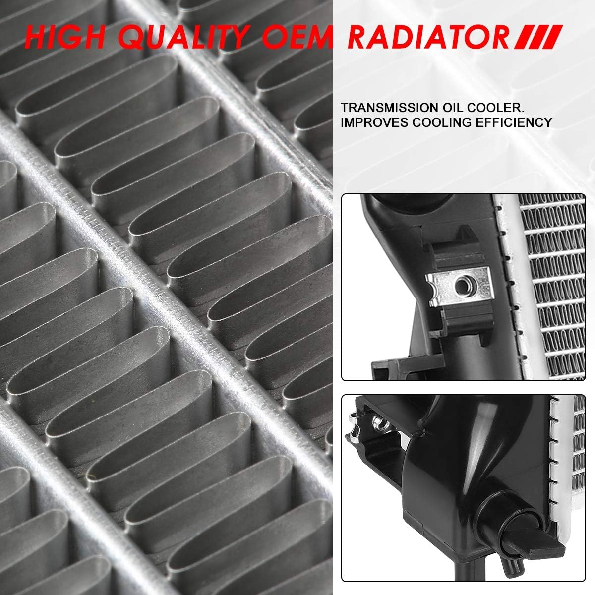 Aluminum Core Cooling Radiator for Jeep Grand Cherokee Commander N56247