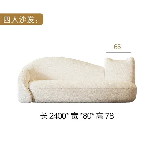 White Modern Sofa X8898